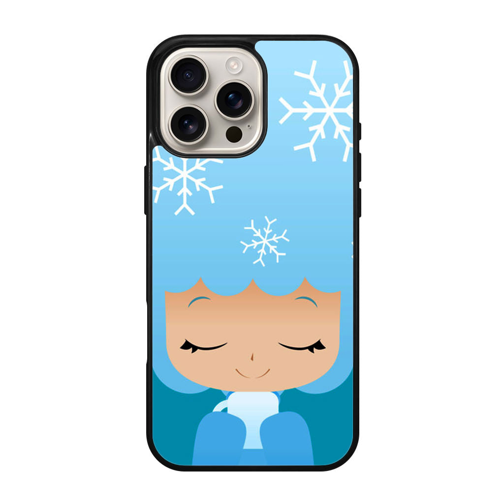 Winter Afro Girl iPhone 16 Pro / 16 Pro Max Case