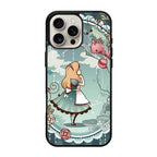 Alice And Cheshire Cat Poster iPhone 16 Pro / 16 Pro Max Case