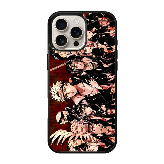 All Akatsuki Members iPhone 16 Pro / 16 Pro Max Case