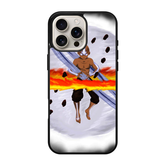 Avatar Aang Controls Four Elements iPhone 16 Pro / 16 Pro Max Case