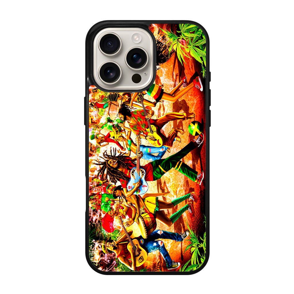 Bob Marley Reggae iPhone 16 Pro / 16 Pro Max Case