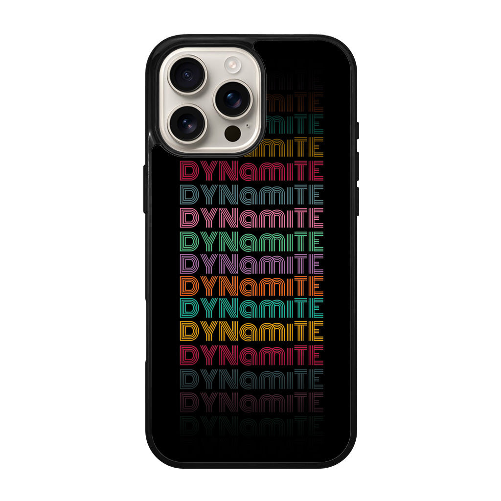 BTS Dynamite iPhone 16 Pro / 16 Pro Max Case