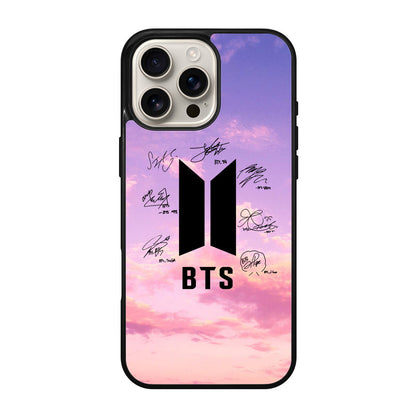 BTS Signature 2 iPhone 16 Pro / 16 Pro Max Case