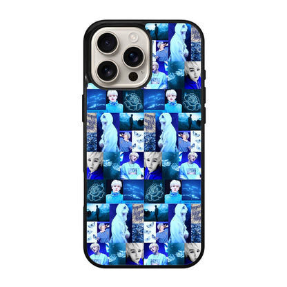 BTS Suga Blue Aesthetic Collage iPhone 16 Pro / 16 Pro Max Case