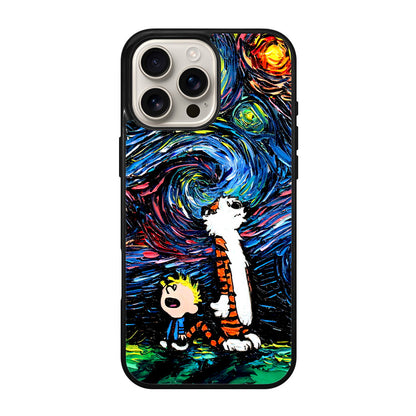 Calvin Art At Starry Night iPhone 16 Pro / 16 Pro Max Case