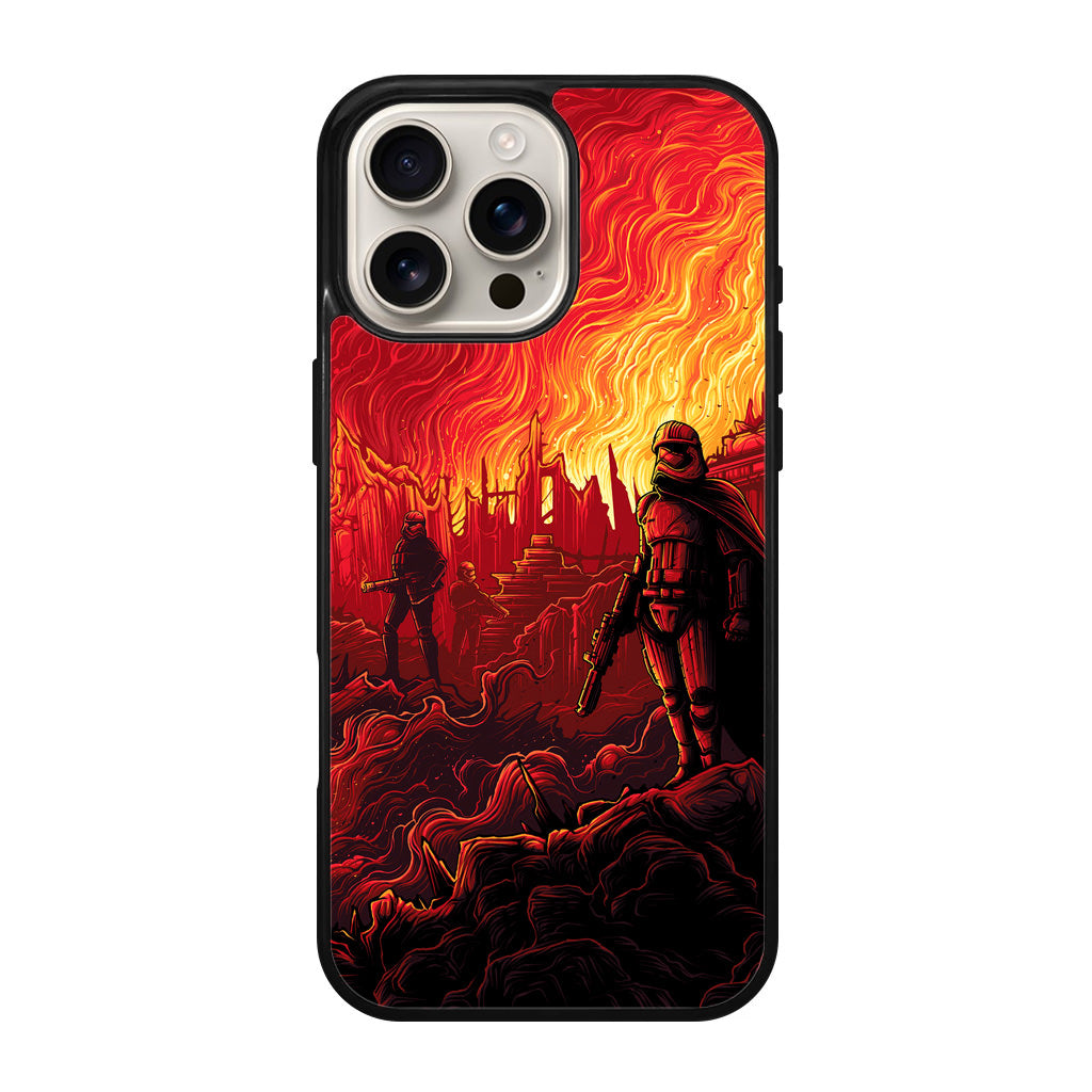 Captain Phasma Art iPhone 16 Pro / 16 Pro Max Case