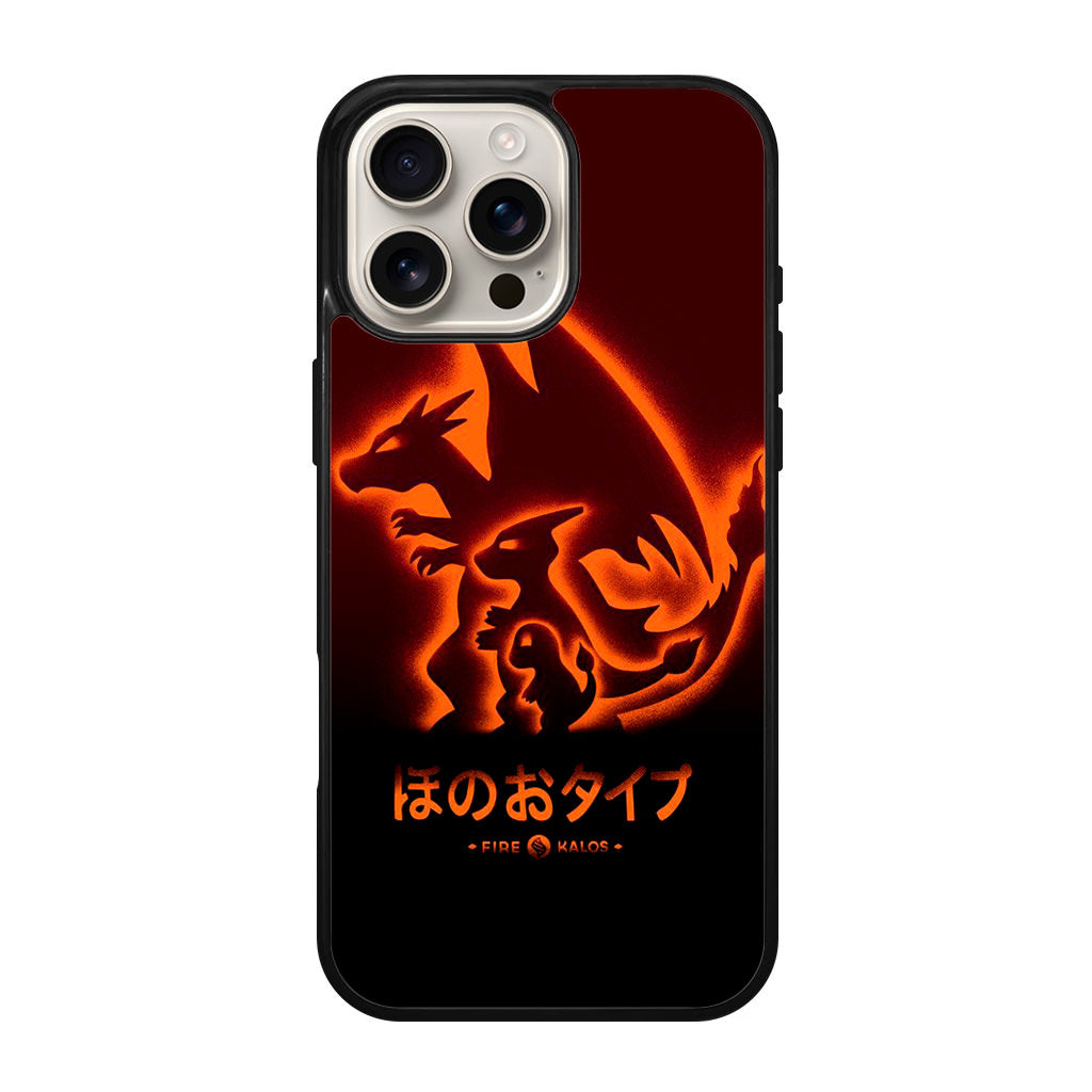 Charmander Charizard iPhone 16 Pro / 16 Pro Max Case