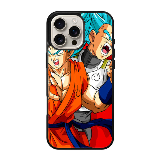 Dragon Ball Super SSGSS Goku And Vegeta iPhone 16 Pro / 16 Pro Max Case