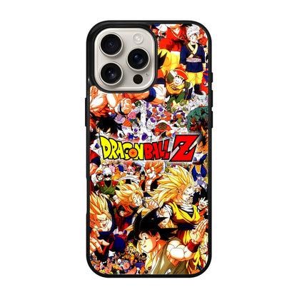 Dragon Ball Z All Characters iPhone 16 Pro / 16 Pro Max Case