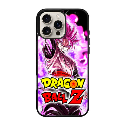 Dragon Ball Z Son Goku Black Rose Saiyan iPhone 16 Pro / 16 Pro Max Case