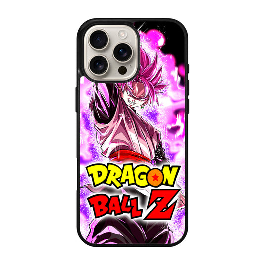 Dragon Ball Z Son Goku Black Rose Saiyan iPhone 16 Pro / 16 Pro Max Case