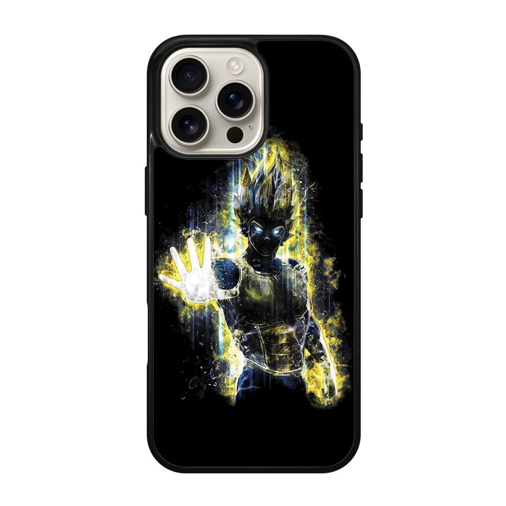 Dragon Ball Z Vegeta Bad Saiyan Prince iPhone 16 Pro / 16 Pro Max Case