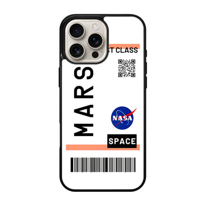 First Class Ticket To Mars iPhone 16 Pro / 16 Pro Max Case