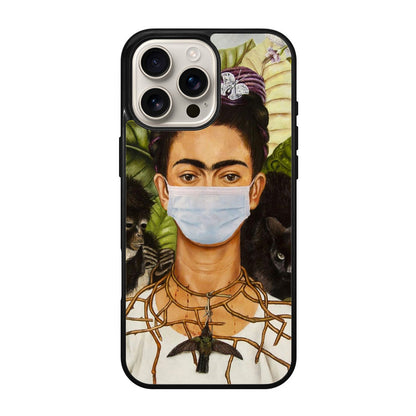 Frida Kahlo Wear Mask iPhone 16 Pro / 16 Pro Max Case