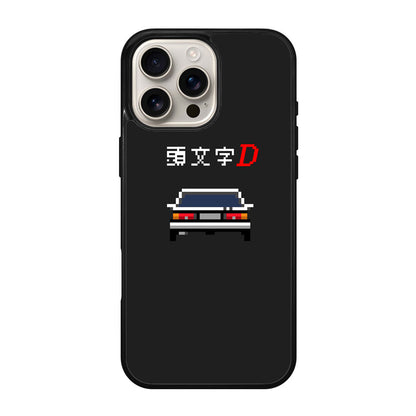 Initial D Pixel Art iPhone 16 Pro / 16 Pro Max Case