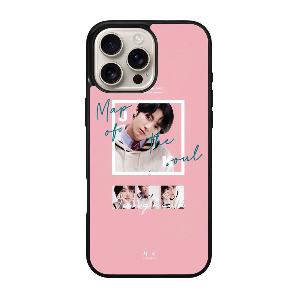 Jungkook Map Of The Soul BTS iPhone 16 Pro / 16 Pro Max Case