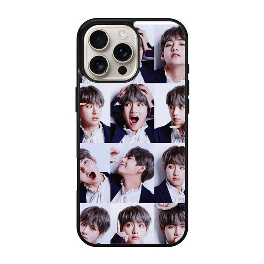 Kim Tae-hyung Collage iPhone 16 Pro / 16 Pro Max Case