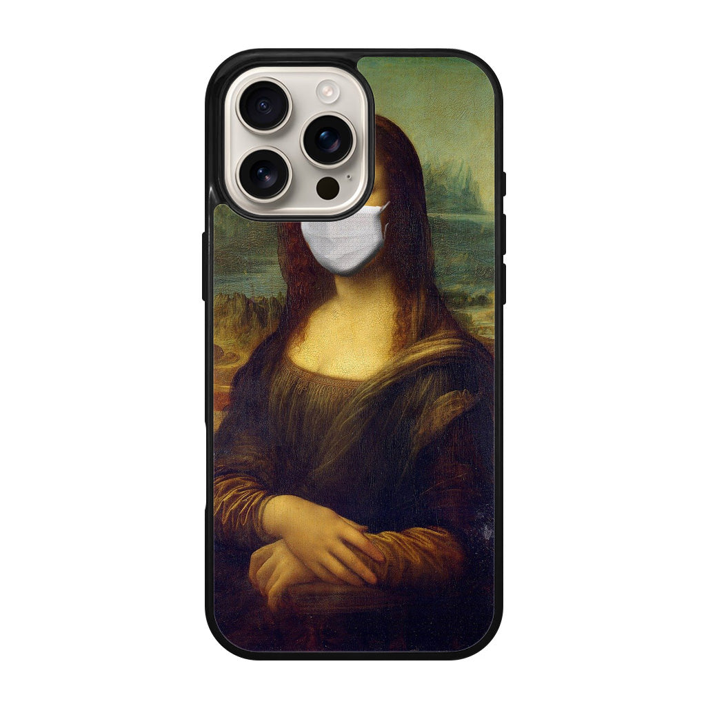 Monalisa In Pandemic iPhone 16 Pro / 16 Pro Max Case