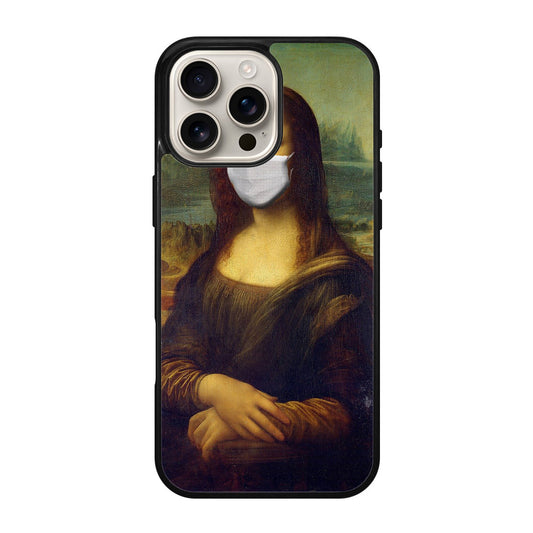 Monalisa In Pandemic iPhone 16 Pro / 16 Pro Max Case