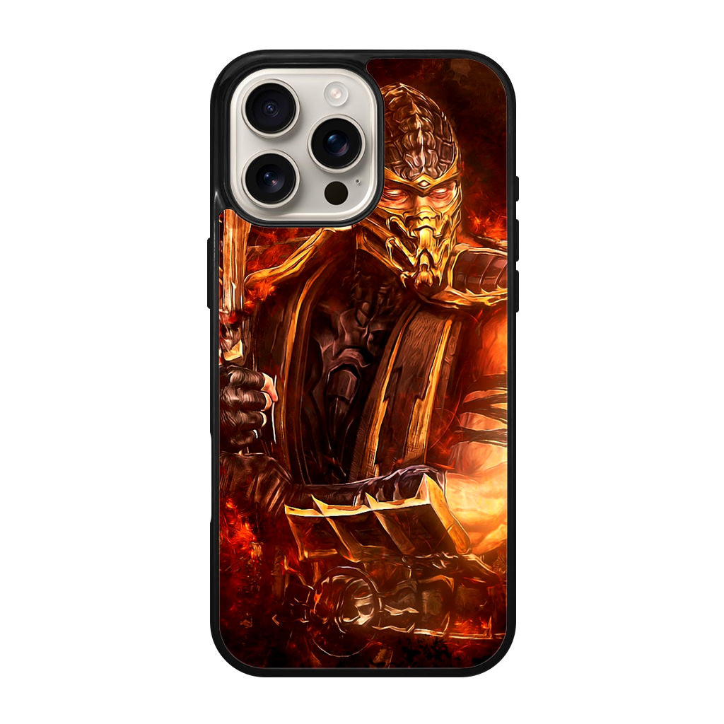 Mortal Kombat Scorpion iPhone 16 Pro / 16 Pro Max Case