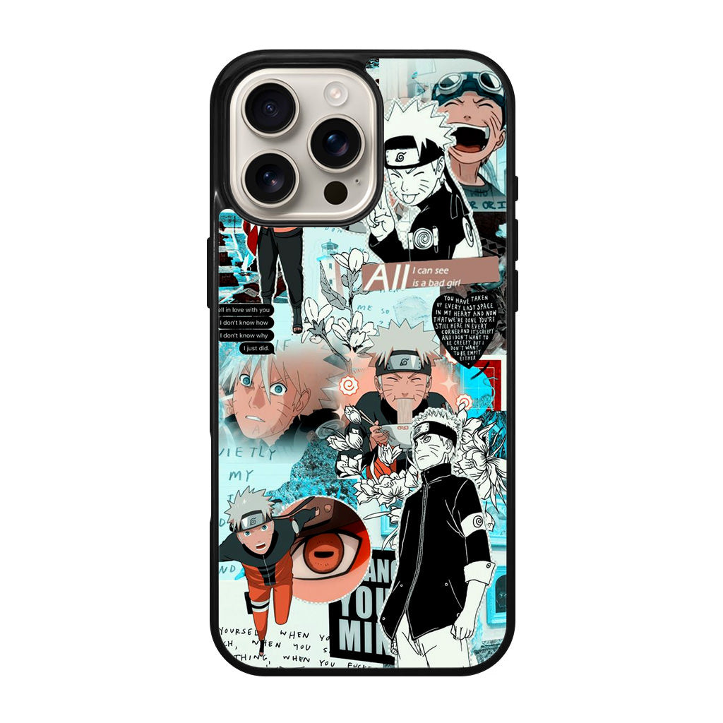 Naruto Collage iPhone 16 Pro / 16 Pro Max Case