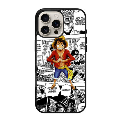 One Piece Luffy Comics iPhone 16 Pro / 16 Pro Max Case