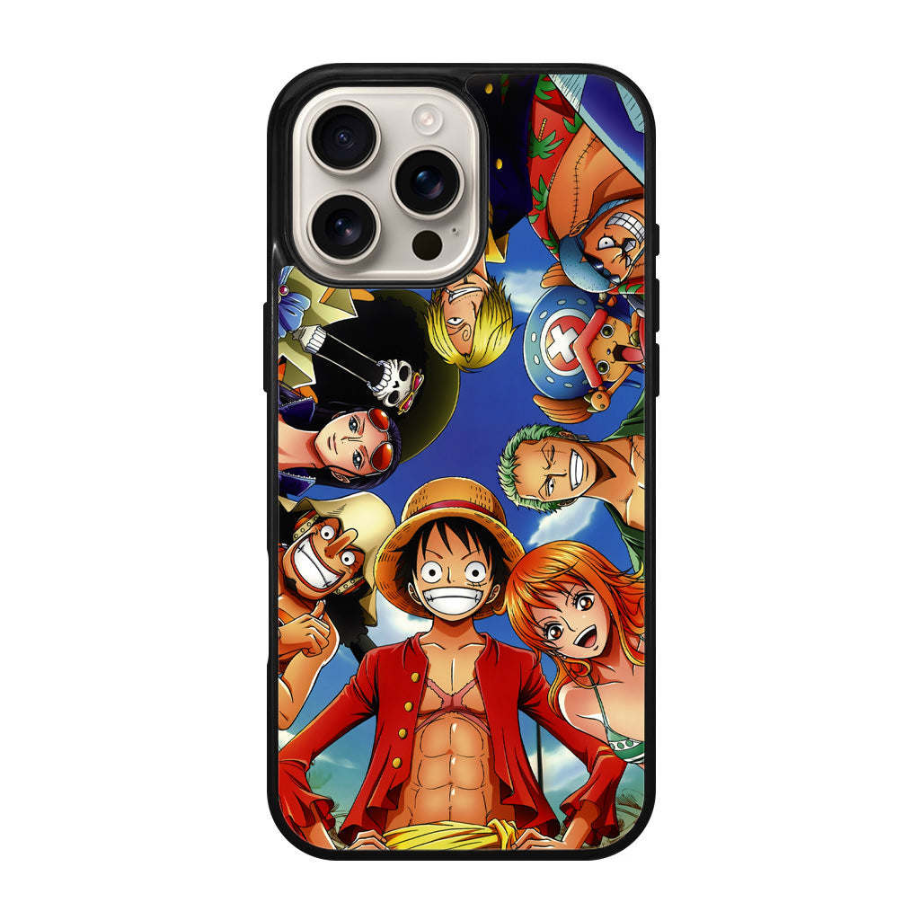 One Piece Luffy Crew iPhone 16 Pro / 16 Pro Max Case