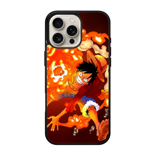 One Piece Luffy Red Hawk iPhone 16 Pro / 16 Pro Max Case