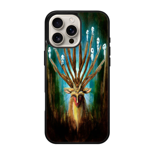 Princess Mononoke Forest Spirit iPhone 16 Pro / 16 Pro Max Case