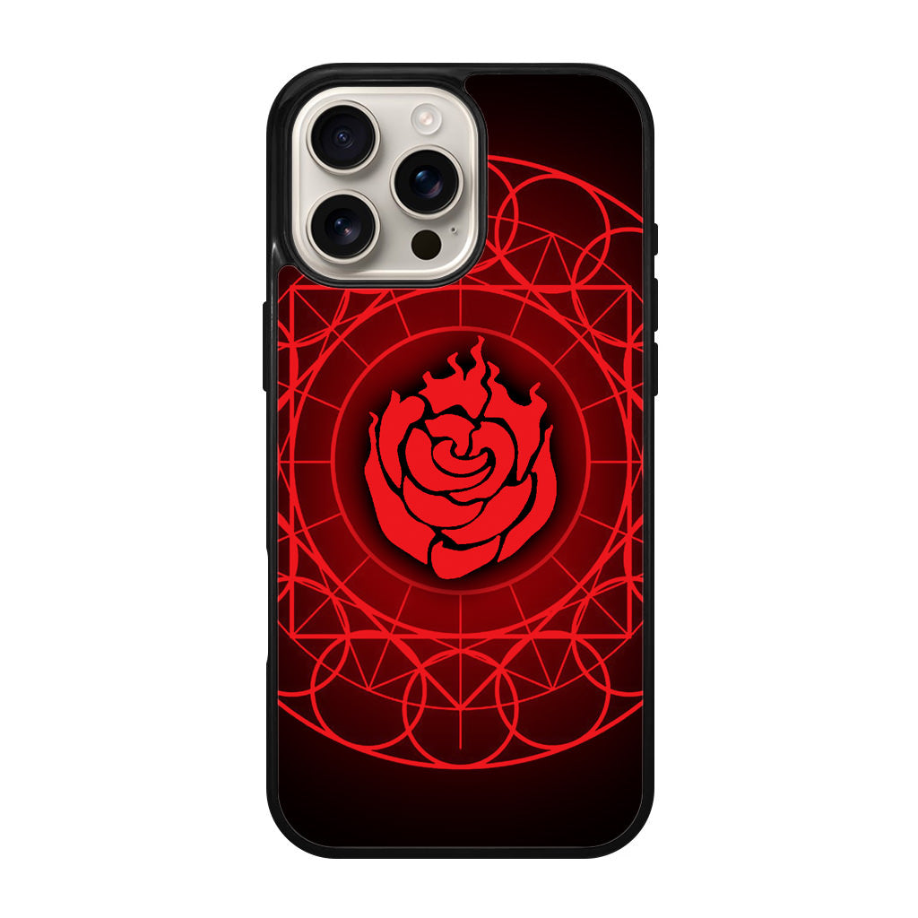 Ruby Rose Symbol RWBY iPhone 16 Pro / 16 Pro Max Case