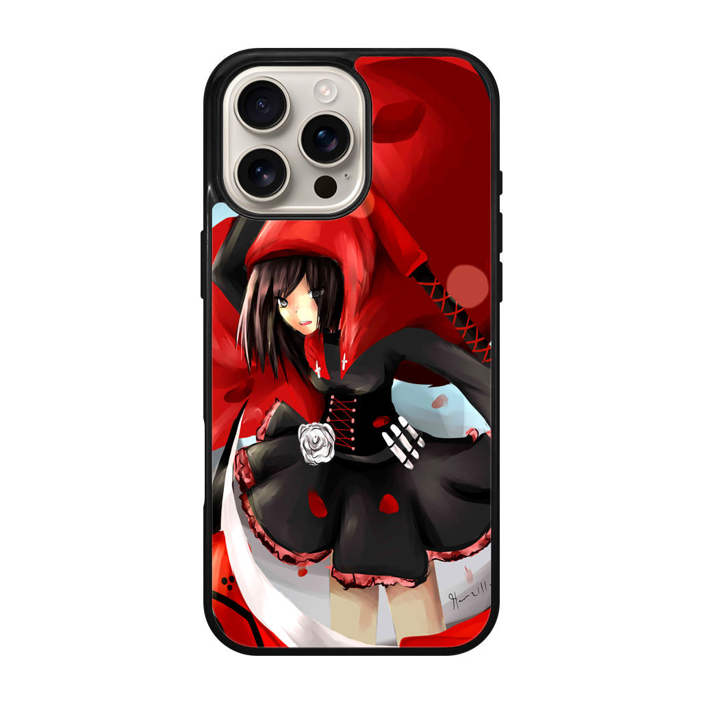 RWBY Ruby Rose iPhone 16 Pro / 16 Pro Max Case