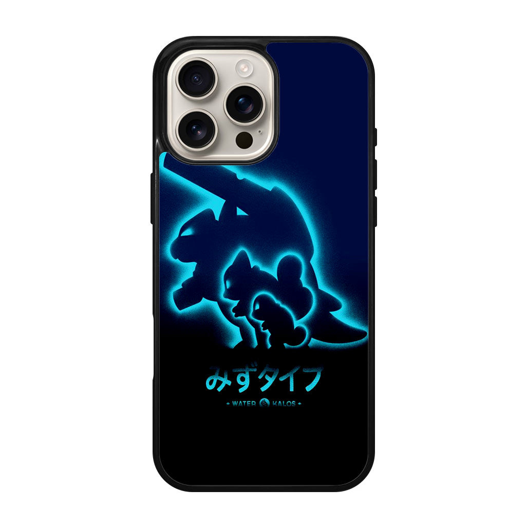 Squirtle Blastoise iPhone 16 Pro / 16 Pro Max Case