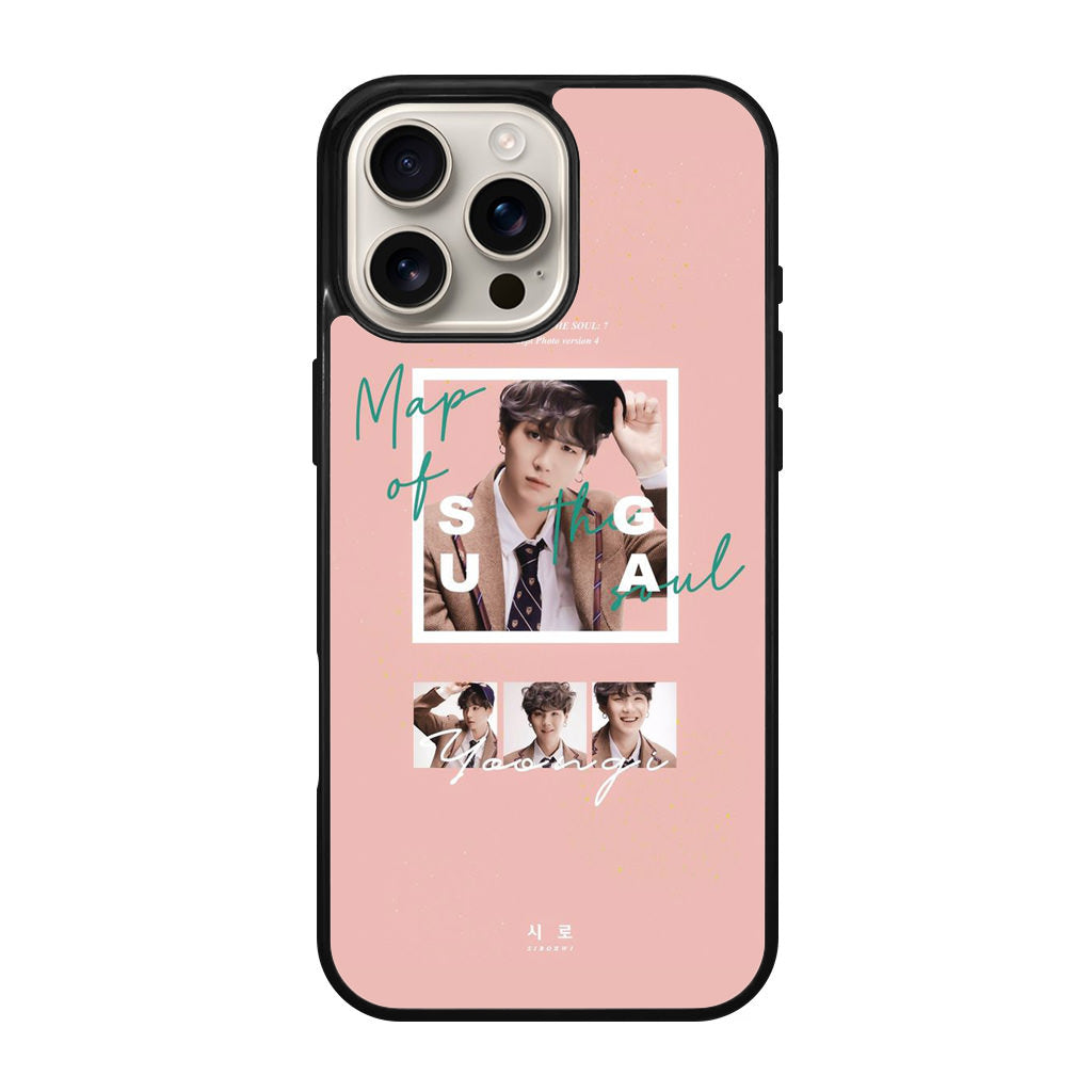 Suga Map Of The Soul BTS iPhone 16 Pro / 16 Pro Max Case