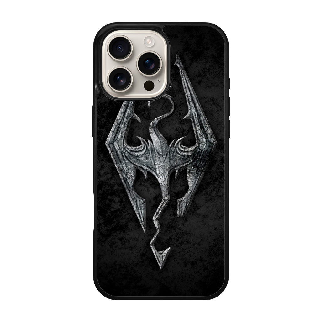 The Elder Scrolls V Skyrim Logo iPhone 16 Pro / 16 Pro Max Case