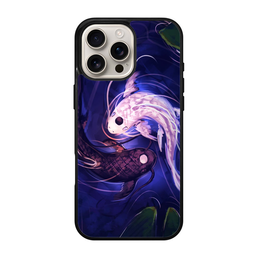 Yin And Yang Fish Avatar The Last Airbender iPhone 16 Pro / 16 Pro Max Case