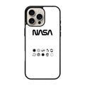 NASA Minimalist White iPhone 16 Pro / 16 Pro Max Case
