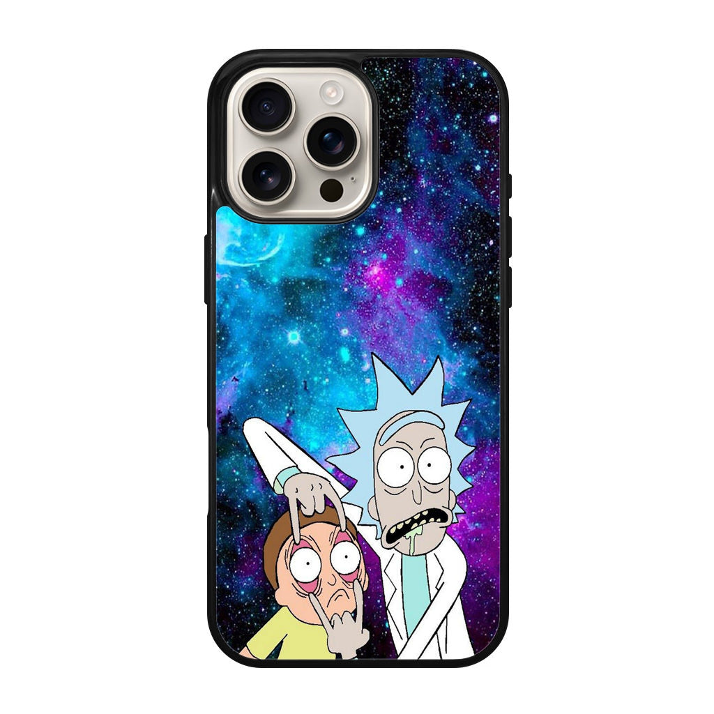 Rick And Morty Open Your Eyes iPhone 16 Pro / 16 Pro Max Case