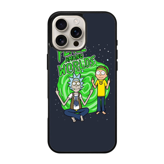 Rick And Morty Peace Among Worlds iPhone 16 Pro / 16 Pro Max Case