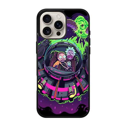 Rick And Morty Spaceship iPhone 16 Pro / 16 Pro Max Case