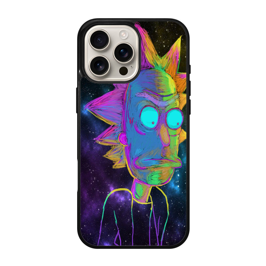 Rick Colorful Crayon Space iPhone 16 Pro / 16 Pro Max Case