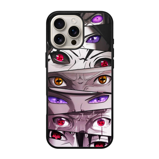 The Powerful Eyes on Naruto iPhone 16 Pro / 16 Pro Max Case