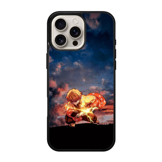 Zenitsu Thunder Breath iPhone 16 Pro / 16 Pro Max Case