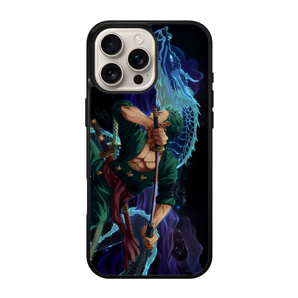 Santoryu Dragon Zoro iPhone 16 Pro / 16 Pro Max Case