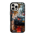 Neon Drift Autumn Streets iPhone 16 Pro / 16 Pro Max Case