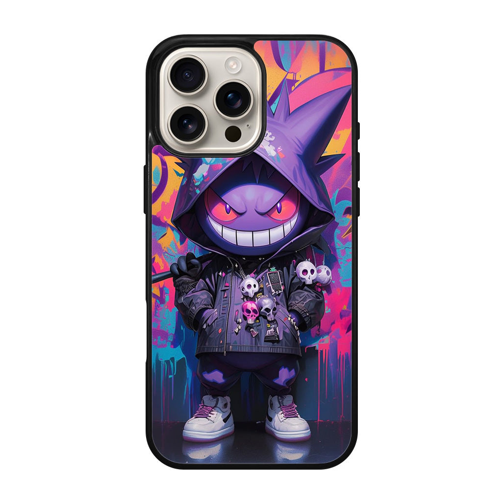 Shadow Drip Gengar Goes Street iPhone 16 Pro / 16 Pro Max Case