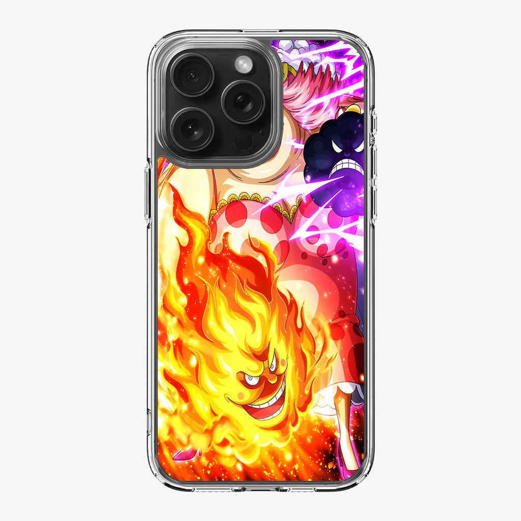 Big Mom With Prometheus And Zeus iPhone 16 Pro / 16 Pro Max Case