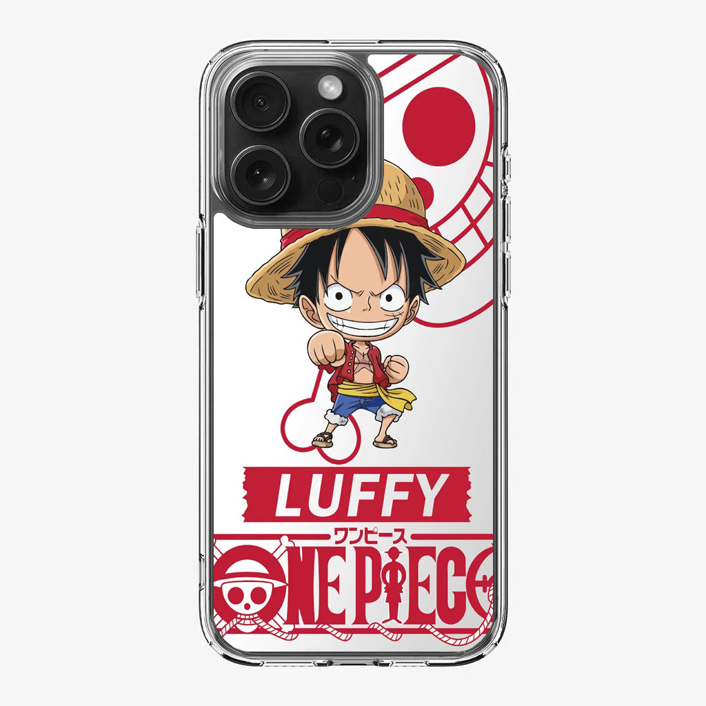 Chibi Luffy iPhone 16 Pro / 16 Pro Max Case