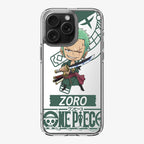 Chibi Zoro iPhone 16 Pro / 16 Pro Max Case