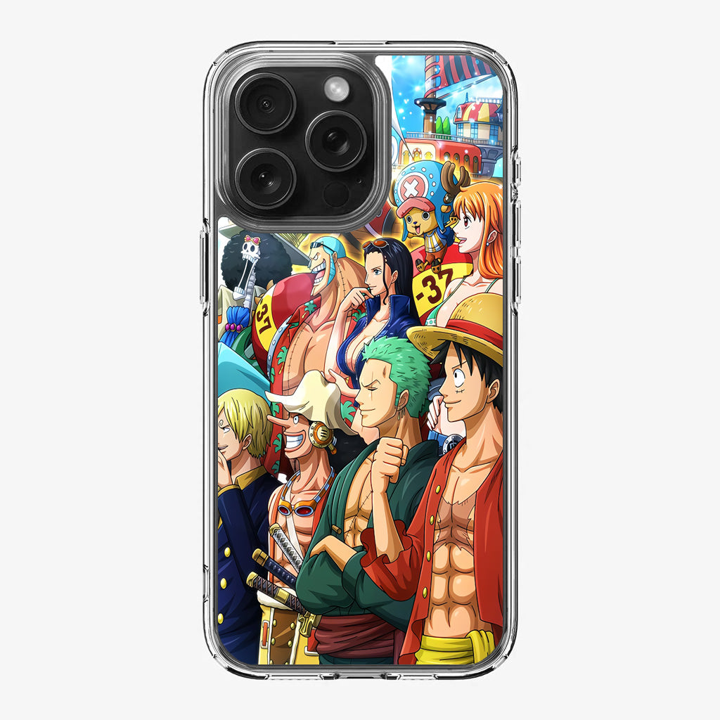 Crew of Mugiwara Pirate iPhone 16 Pro / 16 Pro Max Case