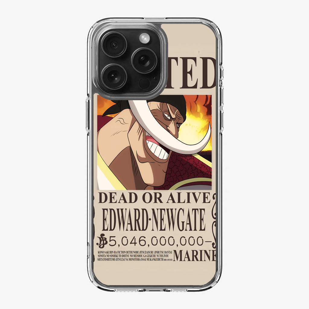 Edward Newgate Bounty iPhone 16 Pro / 16 Pro Max Case